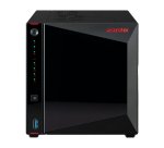 Asustor AS5404T serveur de stockage NAS Intel® Celeron® N5105 4 Go DDR4 0 To ADM Noir