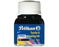 Encre de chine pelikan tire-lignes plumes dessinateur pinceaux couleur vermillon flacon 10ml