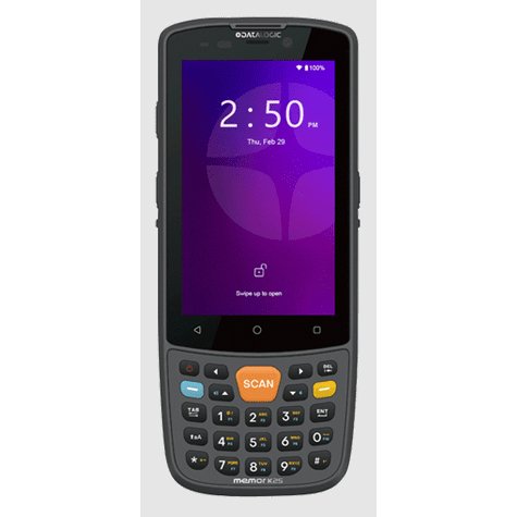 Datalogic Memor K25 ordenador móvil de mano 10,2 cm (4") 800 x 480 Pixeles 265 g Negro