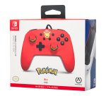 PowerA NSGP0200-01 mando y volante Rojo USB Gamepad Analógico Nintendo Switch, Nintendo Switch OLED