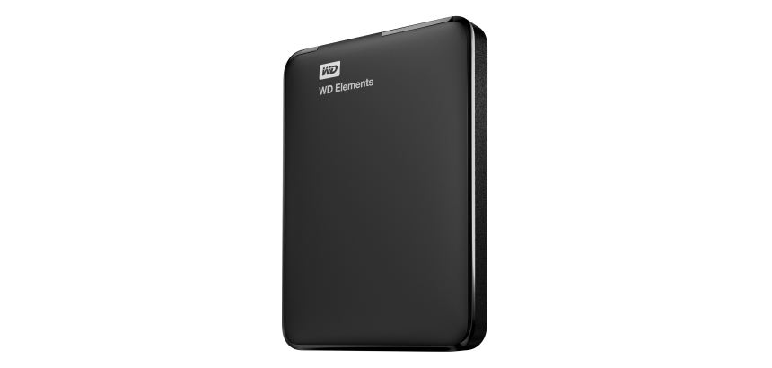 Western Digital Elements Portable external hard drive 4 TB 2.5" USB 3.2 Gen 1 (3.1 Gen 1) Black