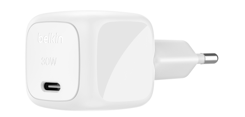 Belkin BoostCharge Portátil, Smartphone, Tableta Blanco Corriente alterna Carga rápida Interior