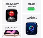 Apple Watch Series 11 GPS 42mm Cassa Alluminio Jet Black con Sport Band Nero - M/L