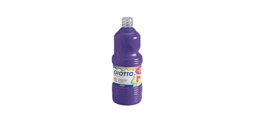 Gouache giotto flacon 1l coloris violet