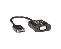 Tripp Lite P134-06N-VGA-V2 adaptador de cable de vídeo 0,15 m DisplayPort VGA (HD15) Negro