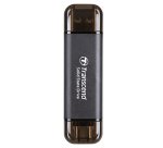 Transcend ESD310C Technologie Thunderbolt 512 Go USB Type-A vers USB Type-C USB 3.2 Gen 2x2 Noir