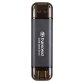 Transcend ESD310C Technologie Thunderbolt 512 Go USB Type-A vers USB Type-C USB 3.2 Gen 2x2 Noir