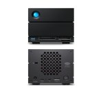 LaCie 2big Dock boîtier de disques 48 To Bureau Noir