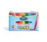 Carioca Bravo felt pen Extra Bold Multicolour 24 pc(s)