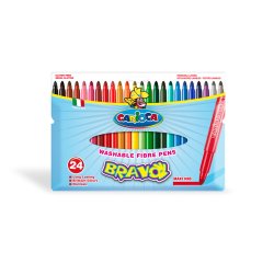 Carioca Bravo felt pen Extra Bold Multicolour 24 pc(s)