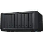 Synology DiskStation DS1821+ serveur de stockage NAS Tower Ryzen Embedded V1500B 4 Go DDR4 0 To DiskStation Manager Noir