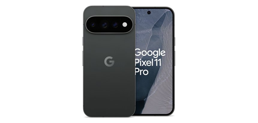 Google Pixel 11 Pro 16 cm (6.3") Double SIM Android 17 5G USB Type-C 12 Go 256 Go 4850 mAh Noir