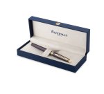 Stylo-plume waterman hemisphere metallic capuchon  clip pointe fine coloris noir lave coffret cadeau