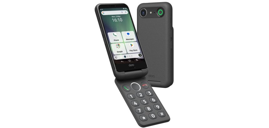 Doro Aurora A20 11,4 cm (4.5") Double SIM Android 14 4G USB Type-C 4 Go 64 Go 3000 mAh Graphite