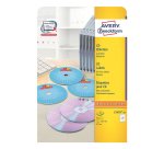 Avery CD Labels Super Size, 117 mm for Laser & Inkjet Printers