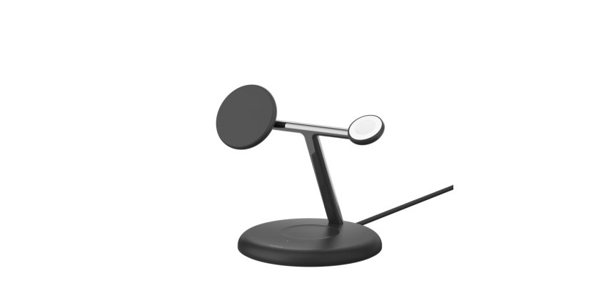 Belkin WIZ023VFBK chargeur d'appareils mobiles Casques, Smartphone, Smartwatch Noir USB Recharge sans fil Intérieure