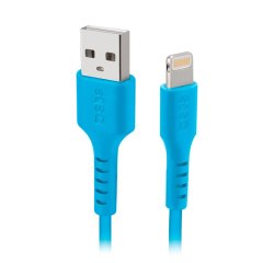 SBS Câble lightning - USB-A 1m bleu