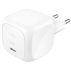 Belkin BoostCharge Ordinateur portable, Consoles portables, Smartphone, Tablette Blanc Secteur Charge rapide Intérieure