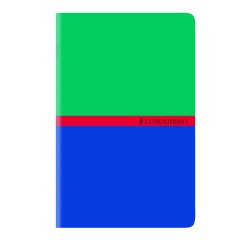 Carnet Conquerant 7 Agrafe 110X170 96P 70G Q5/5 Assorti