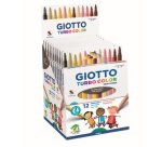Pochette feutres turbo color giotto encre lavable pointe   2mm 12 unites coloris tons de peaux