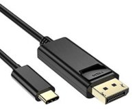 DLH Cable adaptateur USB-C vers DisplayPort 1,8m