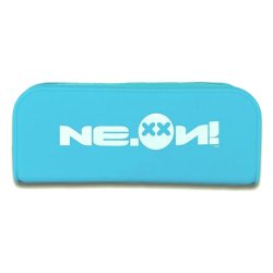 Neon 0008P pencil case Soft pencil case Silicone Light Blue