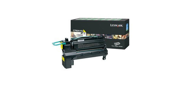Lexmark - yellow - original - toner cartridge - LCCP, LRP