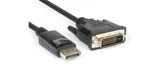 Hamlet XVCDP-DV18 cavo e adattatore video 1,8 m DisplayPort DVI Nero