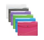Favorit 400135689 folder Polypropylene (PP) Blue, Green, Grey, Purple, Red, Transparent A4