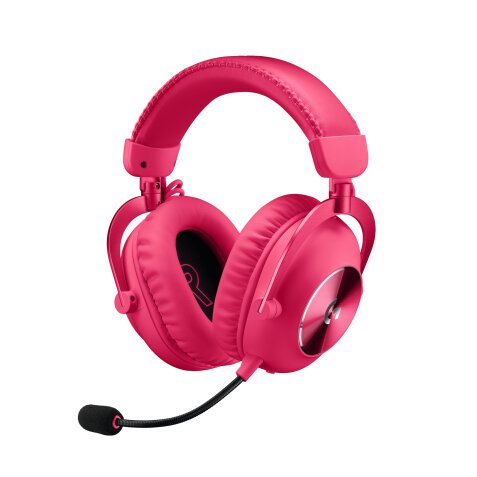 Logitech G PRO X 2 Auriculares Inalámbrico y alámbrico Diadema Juego Bluetooth Magenta