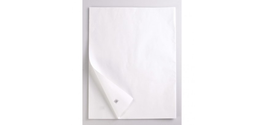 Kraft blanc 60g, 1x0,70m paq.25 feuilles - Kraft blanc