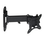 LINK Braccio A Muro Con 2 Snodi Per Tv Led/Lcd Da 13 A 37" Fino A 15Kg E Vesa 100X100