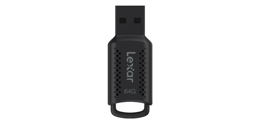 Lexar JumpDrive LJDV400064G-BNBNG unidad flash USB 64 GB USB tipo A 3.2 Gen 1 (3.1 Gen 1) Negro