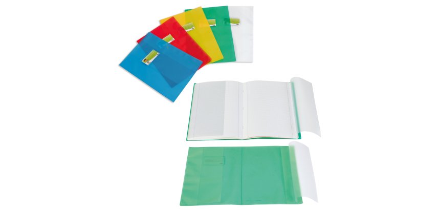 SEI Rota Cover Maxi P1 F report cover Polypropylene (PP) Translucent, White