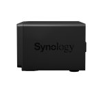 Synology DiskStation DS1821+ serveur de stockage NAS Tower Ryzen Embedded V1500B 4 Go DDR4 0 To DiskStation Manager Noir