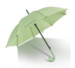 Muitomas UMBRCURVEDGN umbrella Green Fiberglass Polyester Full-sized Rain umbrella
