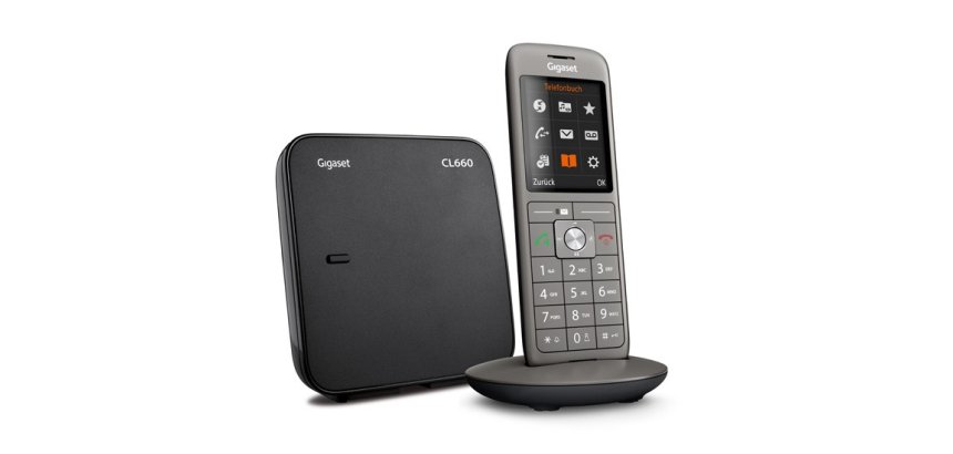 Gigaset CL660 Telefono analogico/DECT Identificatore di chiamata Antracite