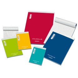 Blasetti 7132 writing notebook A4 60 sheets Assorted colours