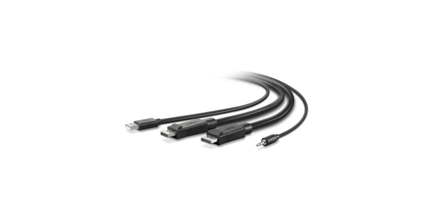 Belkin F1D9020B06T câble kvm Noir 1,8 m