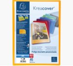 Protège-documents Kreacover, PP, A4, assortis
