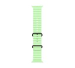 Apple Black Titanium Finish Band Grünes Fluoroelastomer, Titan