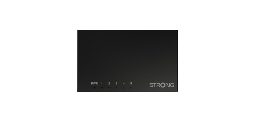 Strong SW5000M switch di rete Gigabit Ethernet (10/100/1000) Nero