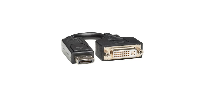 Tripp Lite P134-000 câble vidéo et adaptateur 0,15 m Displayport DVI-I Noir