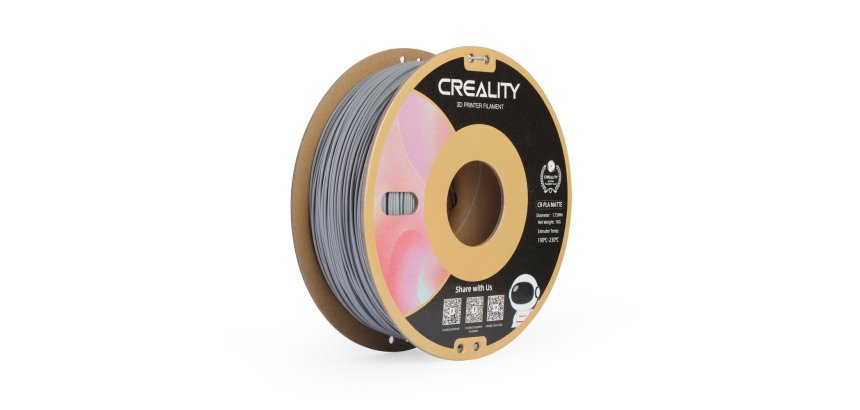 Creality 3301010299 matériel d'impression 3D Acide polylactique (PLA) Gris 1 kg