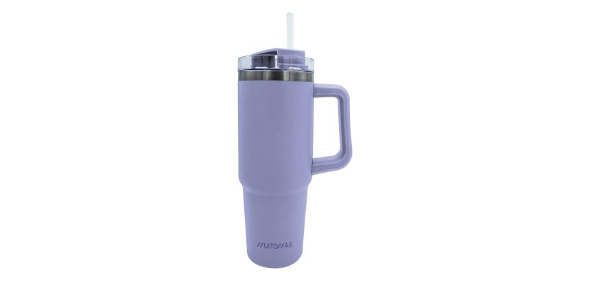 Muitomas TRAVELMUG900VL tazza da viaggio 900 ml Viola Acciaio inox