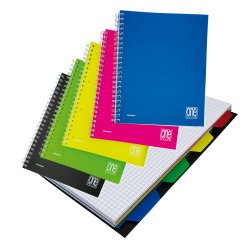 Blasetti 7738 writing notebook A4+ 120 sheets Assorted colours