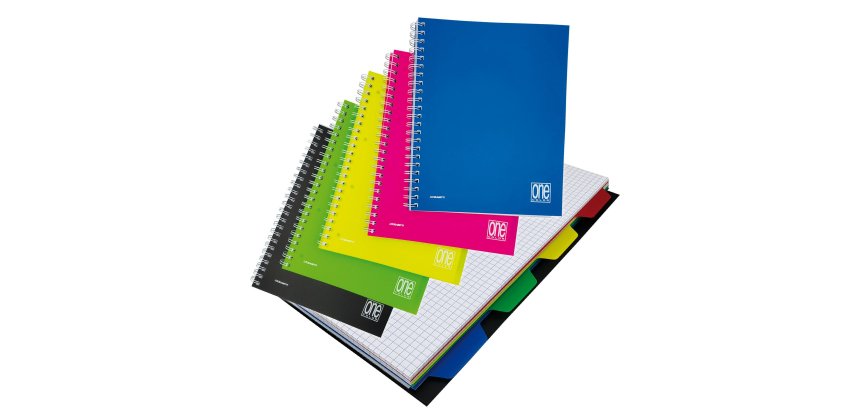 Blasetti 7738 writing notebook A4+ 120 sheets Assorted colours