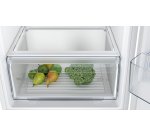 BOSCH Réfrigérateur congélateur encastrable KIV87NSE0, Série 2, 270 litres, Low Frost