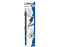 Crayon graphite groove slim hb lyra forme triangulaire    gauchers et droitiers         diametre 7mm