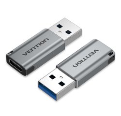 Vention Adaptador USB 3.0 CDPH0/ USB Macho - USB Tipo-C Hembra